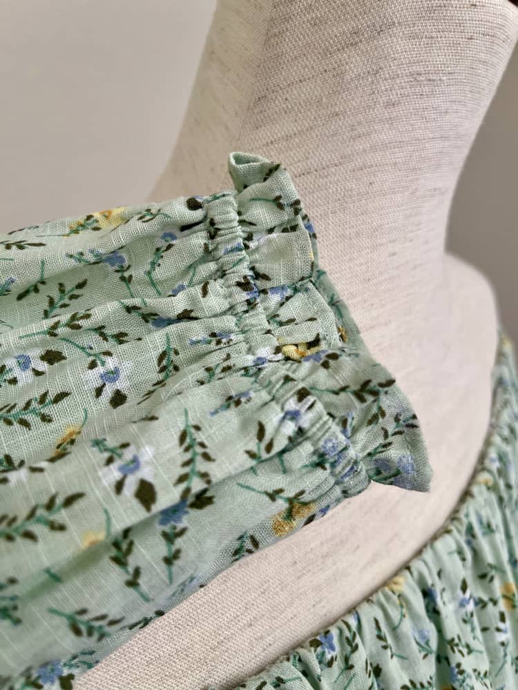 Detail of sleeve