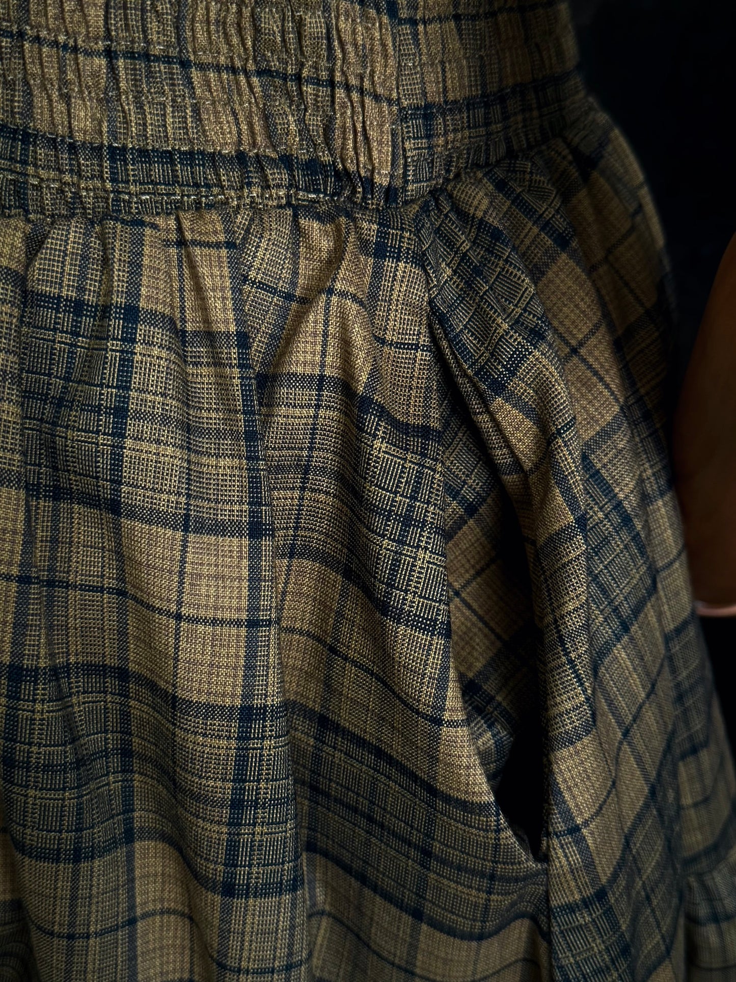 The pocket detail close-up 