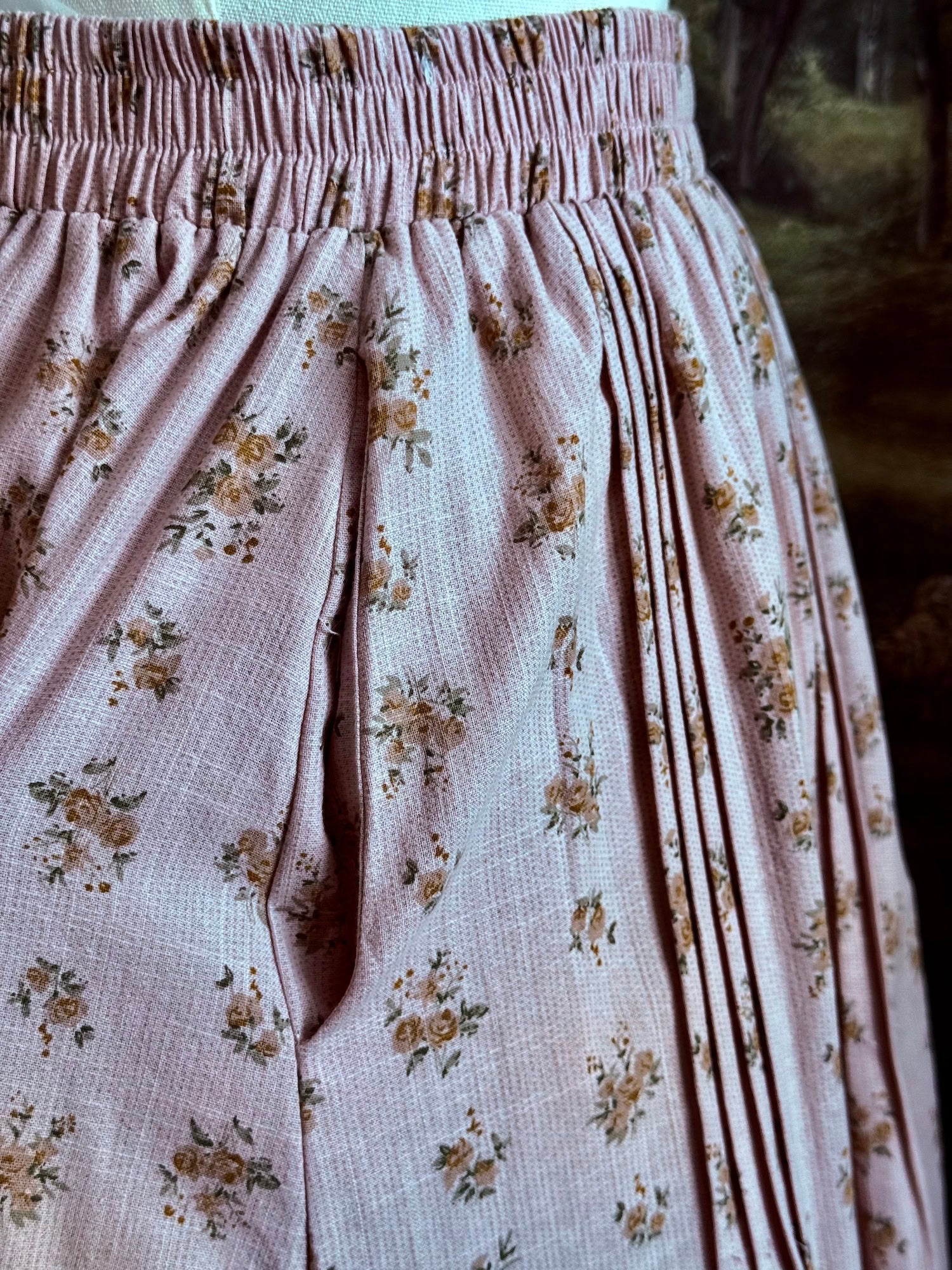 Close up of pocket.